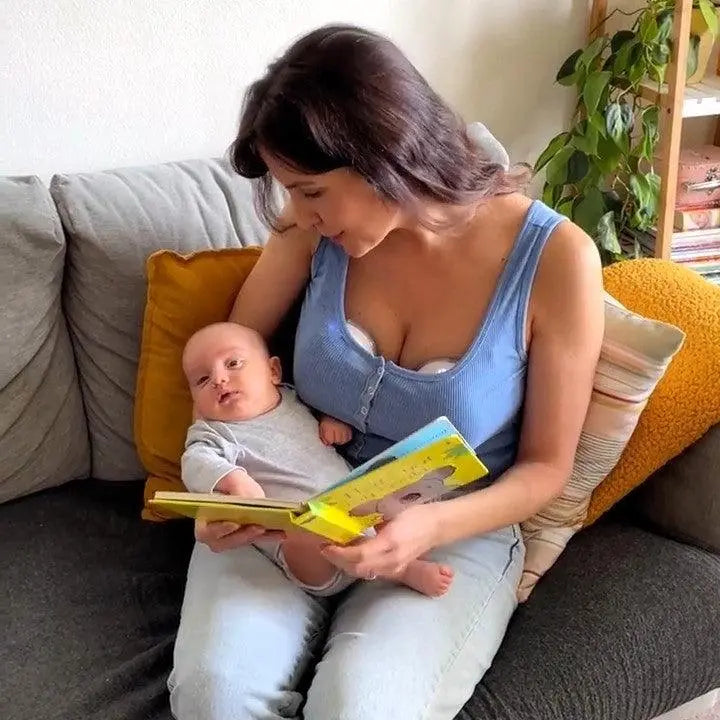 Flange-Size-can-CHANGE The Night Owl{Wearable breast pump} {breast pump} {hands free breast pump} {portable breast pump}  - Wearable Breast Pump