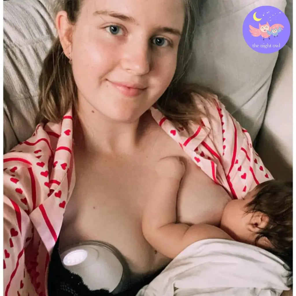 How-to-Care-for-Yourself-and-Your-Baby-When-Sick-and-Breastfeeding The Night Owl{Wearable breast pump} {breast pump} {hands free breast pump} {portable breast pump} 