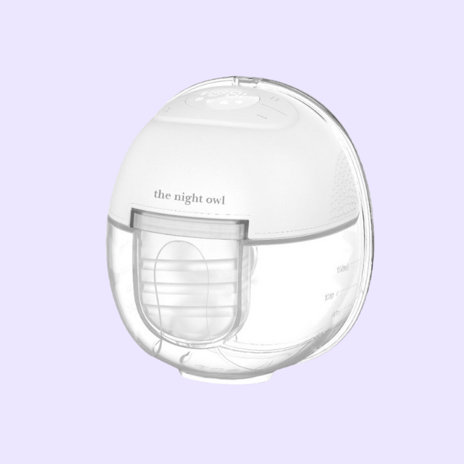 Mumma Owl - Single Starter Kit - 15 levels - The Night Owl- Wearable Breast Pump - Breast Pump - Hands Free Breast Pump - Portable Breast Pump - Wearable Breast Pump