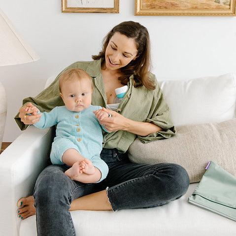 Original V2 Wearable Breast Pump - Starter Kit - 12 levels - Blue - The Night Owl - Wearable Breast Pump