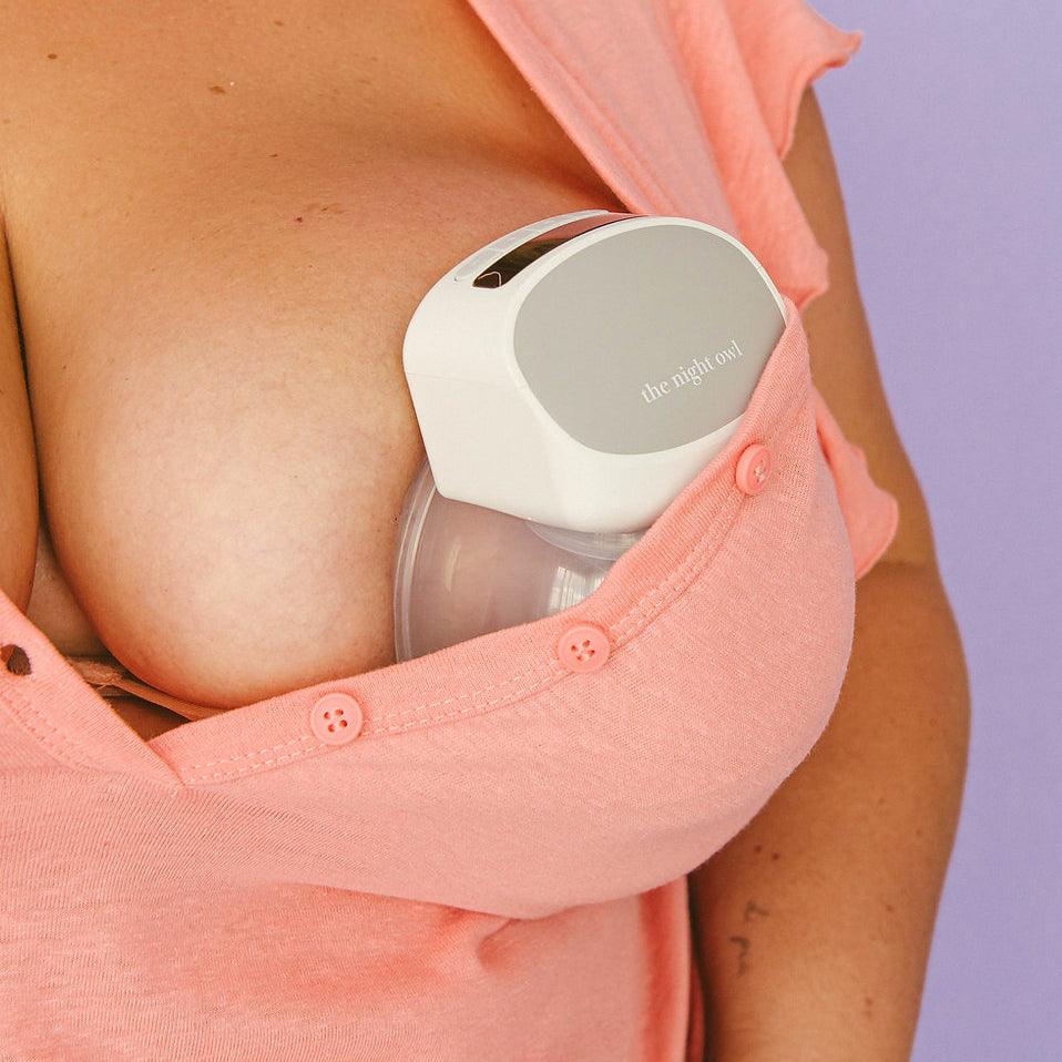 Baby Owl V2 Wearable Breast Pump - 9 Levels - The Night Owl