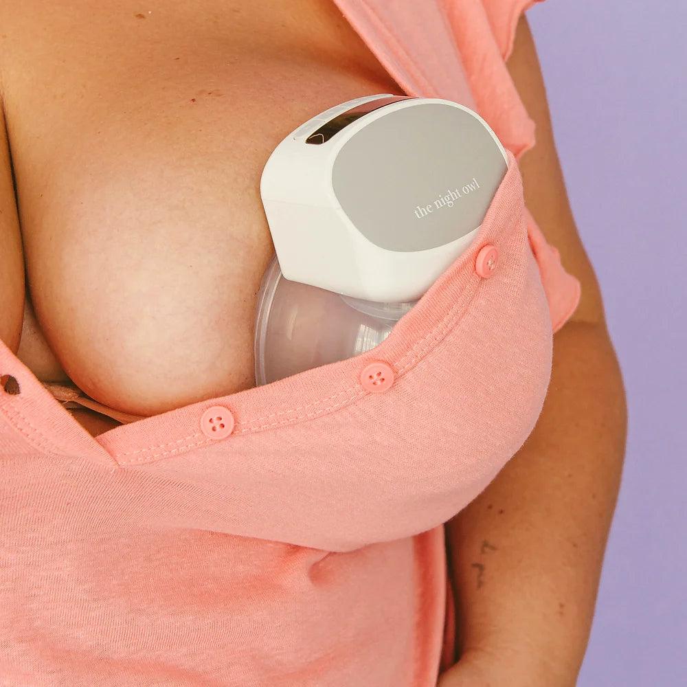 Baby Owl V2 Wearable Breast Pump - Twin Pack - 9 levels - The Night Owl