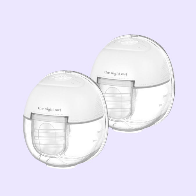 Ultimate: Xmas Pump Bundle - Mumma Owl The Night Owl Twin Bundle Image of a Wearable Breast Pump: Innovative wearable hands free breast pump designed for hands-free, portable breast pump use by The Night Owl. This Wearable portable breast pump is perfect for busy mums - Wearable Breast Pump