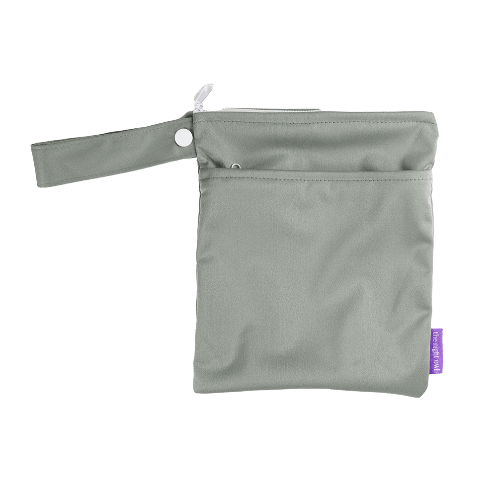 Single Carry Pouch - Grey - The Night Owl - Wearable Breast Pump
