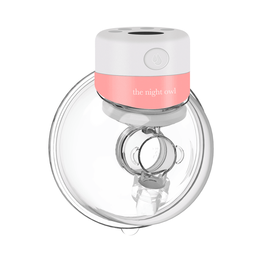 Original V2 Wearable Breast Pump - 12 levels - Pink - The Night Owl