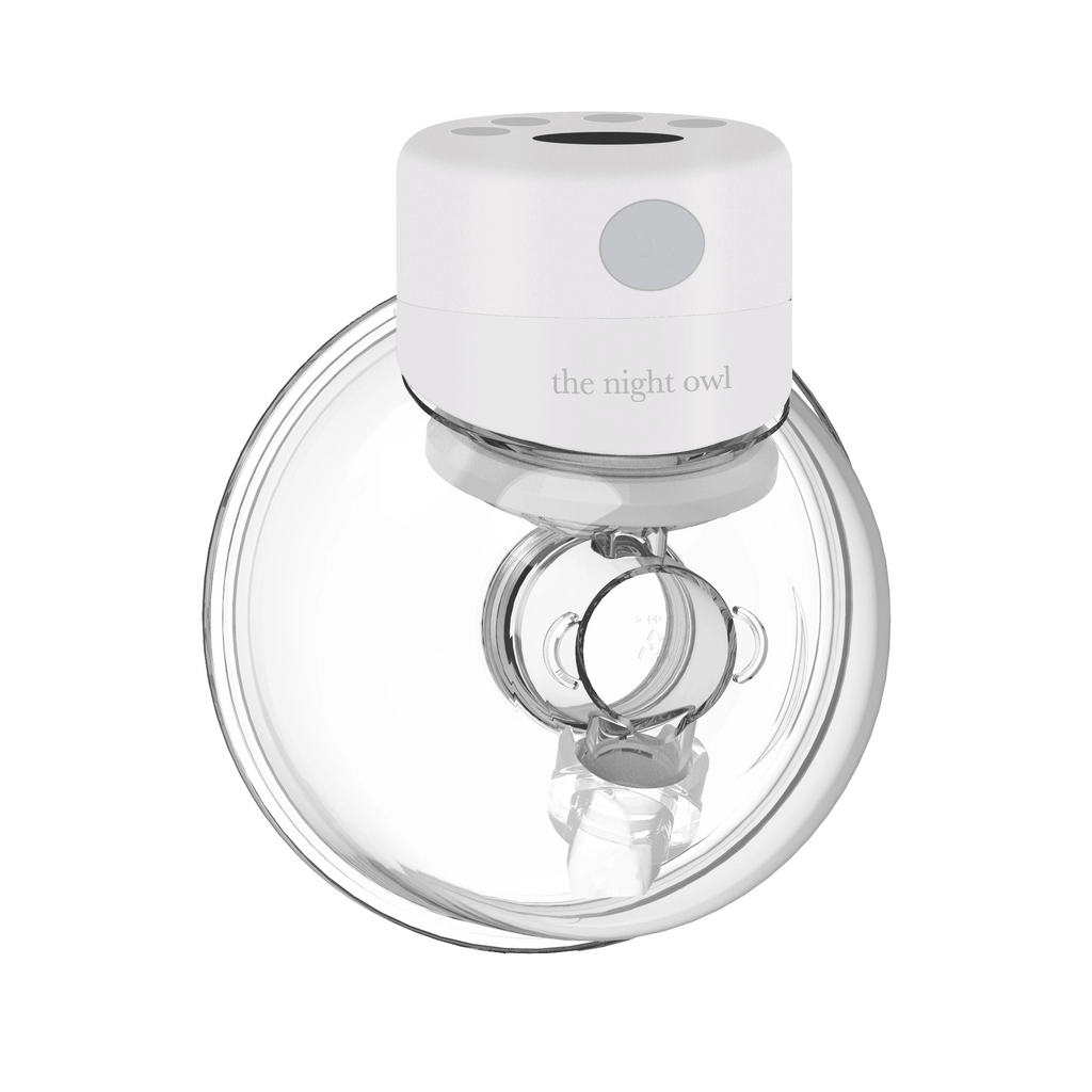 Original V2 Wearable Breast Pump - 12 levels - White - The Night Owl