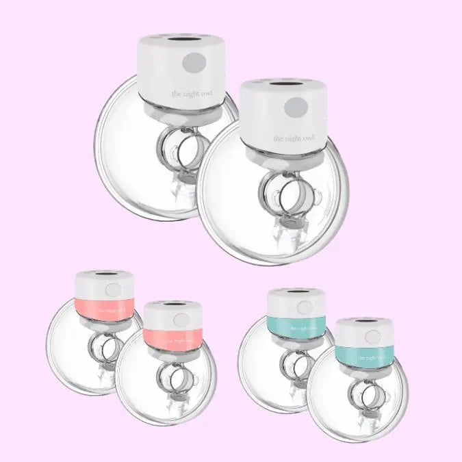 Original V2 Wearable Breast Pump - Twin Pack - 12 levels The Night Owl{Wearable breast pump} {breast pump} {hands free breast pump} {portable breast pump} Twin Pack - Wearable Breast Pump