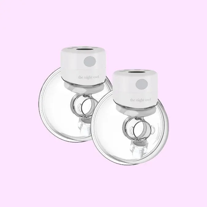 Basic: Xmas Pump Bundle - Original V2 The Night Owl Twin Pack Image of a Wearable Breast Pump: Innovative wearable hands free breast pump designed for hands-free, portable breast pump use by The Night Owl. This Wearable portable breast pump is perfect for busy mums - Wearable Breast Pump