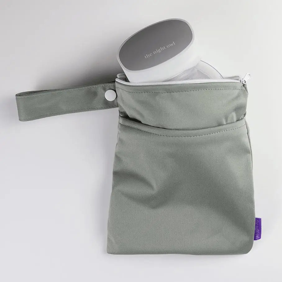 Single Carry Pouch The Night Owl{Wearable breast pump} {breast pump} {hands free breast pump} {portable breast pump} Carry Bags - Wearable Breast Pump