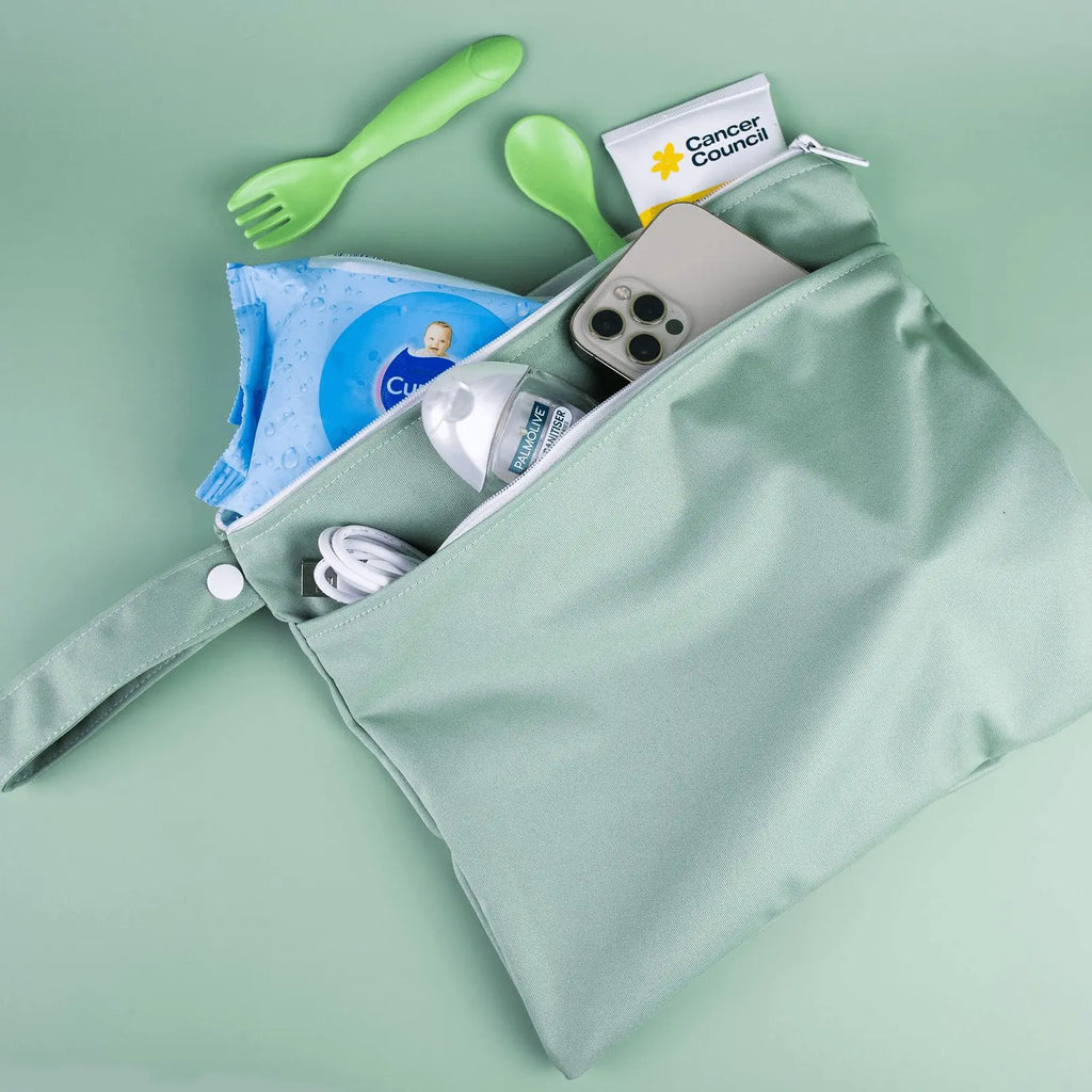 Twin Carry Pouch The Night Owl{Wearable breast pump} {breast pump} {hands free breast pump} {portable breast pump} Carry Bags - Wearable Breast Pump