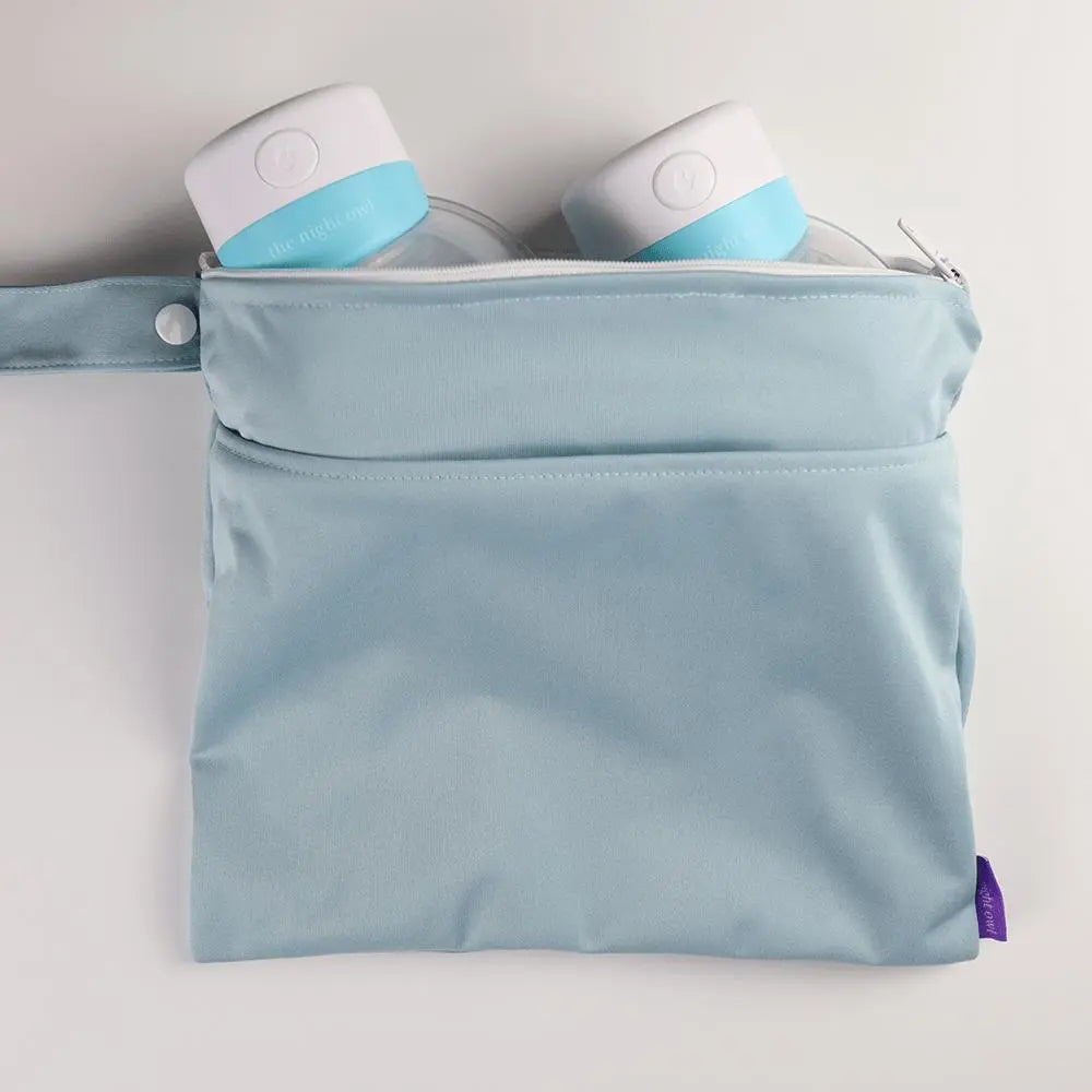 Ultimate: Xmas Pump Bundle - Mumma Owl The Night Owl Twin Bundle Image of a Wearable Breast Pump: Innovative wearable hands free breast pump designed for hands-free, portable breast pump use by The Night Owl. This Wearable portable breast pump is perfect for busy mums - Wearable Breast Pump