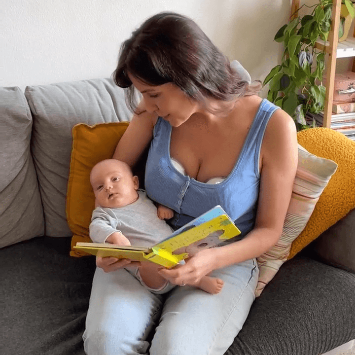Basic: Xmas Pump Bundle - Mumma Owl The Night Owl Twin Pack Image of a Wearable Breast Pump: Innovative wearable hands free breast pump designed for hands-free, portable breast pump use by The Night Owl. This Wearable portable breast pump is perfect for busy mums - Wearable Breast Pump