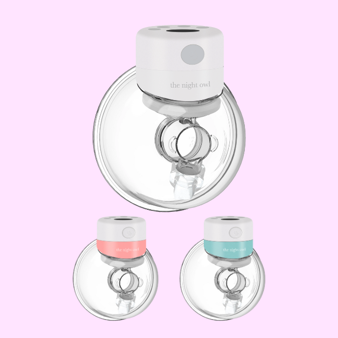 Original V2 Wearable Breast Pump - 12 levels The Night Owl Single Pump Image of a Wearable Breast Pump: Innovative wearable hands free breast pump designed for hands-free, portable breast pump use by The Night Owl. This Wearable portable breast pump is perfect for busy mums - Wearable Breast Pump